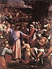 Sebastiano Del Piombo Canvas Paintings - The Raising of Lazarus